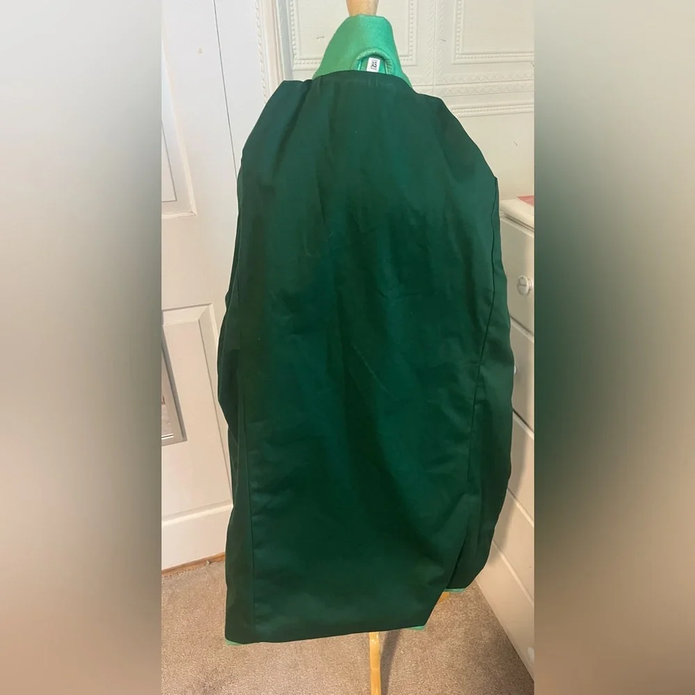 Blair Waldorf Inspired Green Sleeveless Jacket Rare Gossip Girl Style - Picture 10 of 15